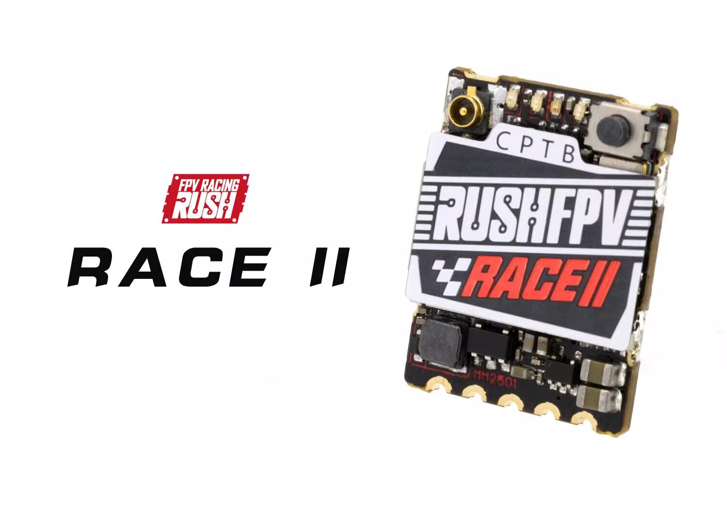 RUSHFPV 5.8G VTX Analógico SOL - Foxeer Reaper Extreme 2.5W Vtx avaliação e preço