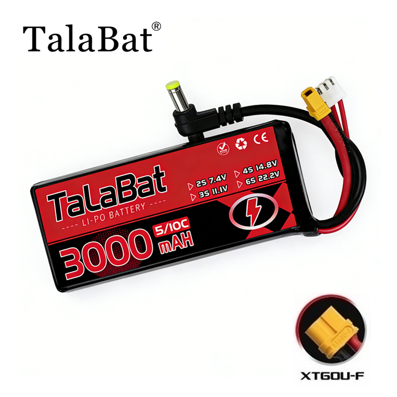 1 pçs original 3000mah 2S 5c 7 - Skyzone Sky04X Pro Oled Fpv Goggles avaliação e preço